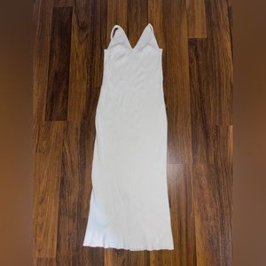 Women's Sweater Dress Knit V Neck Bodycon Midi Stretchable Elasticity Bride